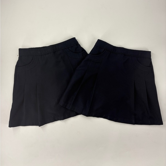Lot of 2 Nautica Navy School Uniform Skort- 14 - Picture 1 of 4